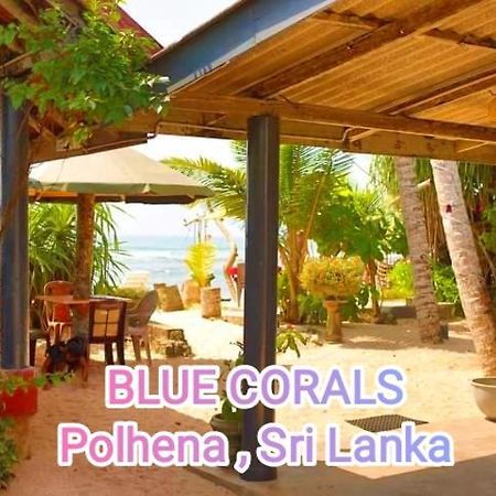 Blue Corals Beach Bungalow Матара Экстерьер фото